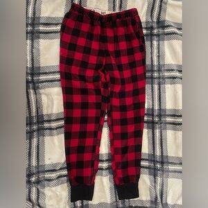 Cozy Women’s Red and Black Plaid Pajama Pants